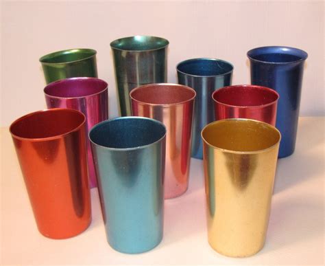 1950s metal cups